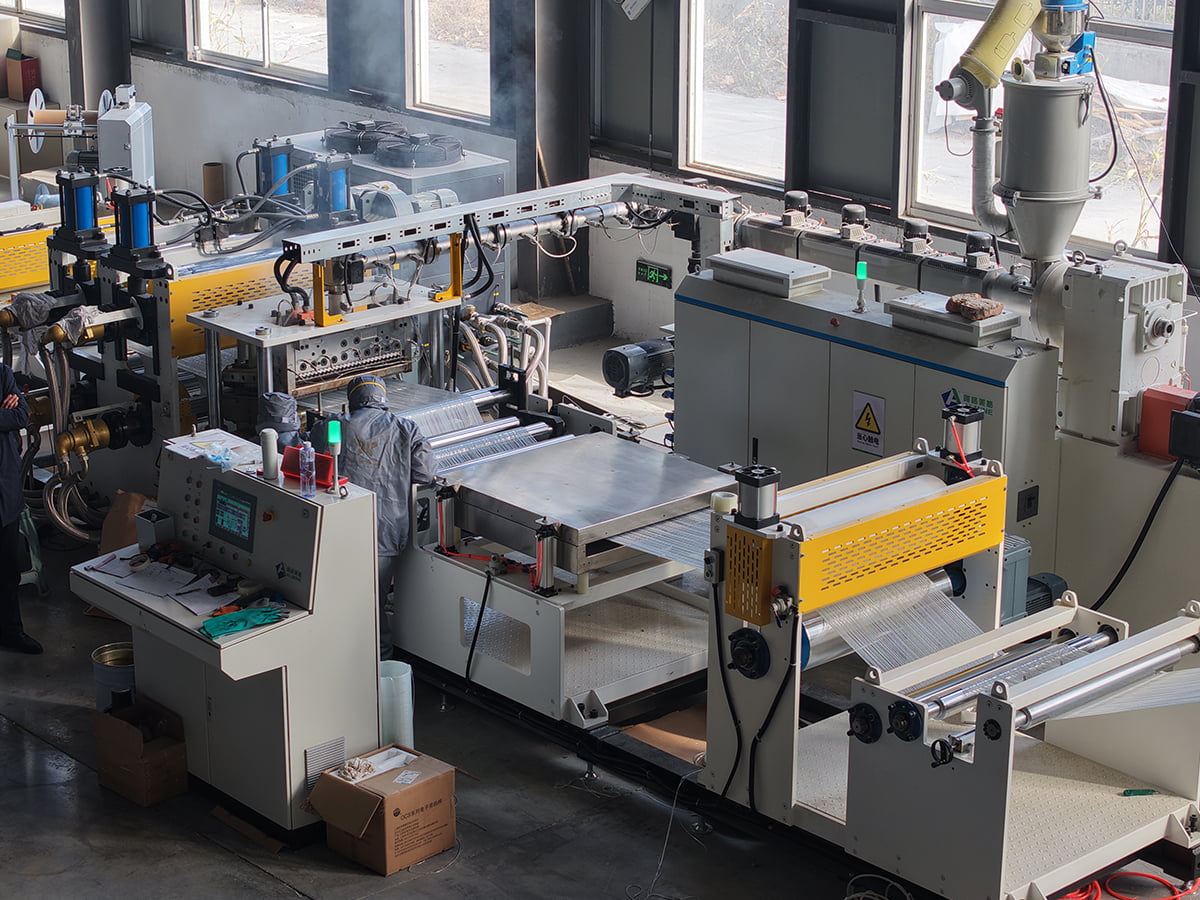 Línea de producción de PET/PP CFRT